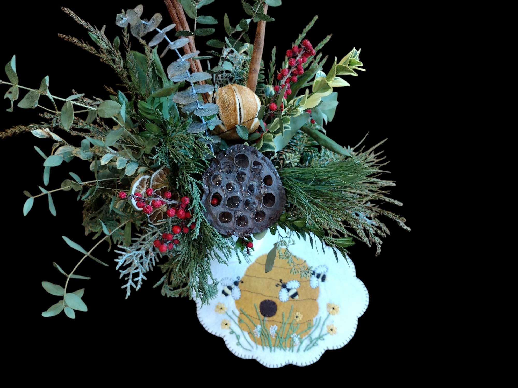 Rachel's Of Greenfield Bee Mat Applique Kit