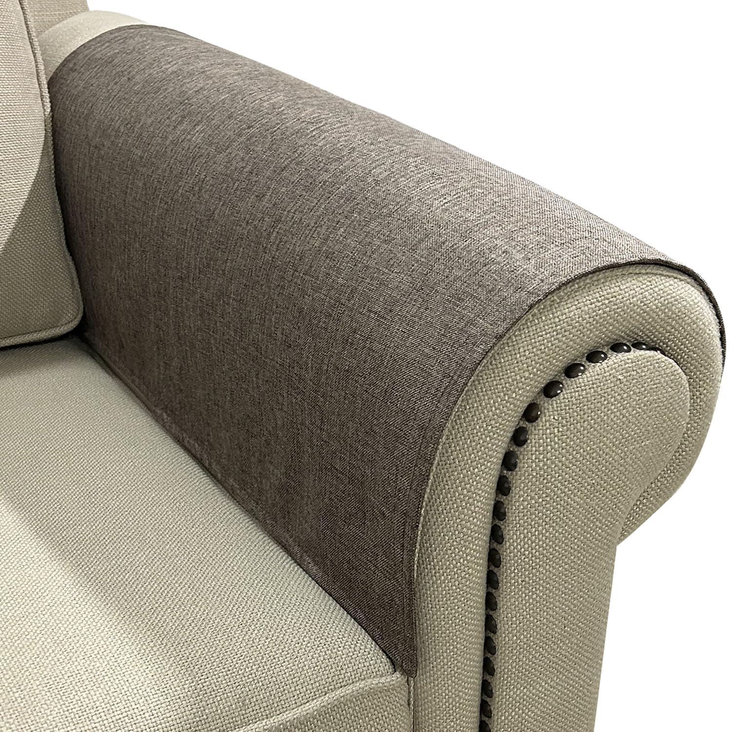 NOYOURS Couch Arm Covers, Anti-Slip Sofa Armrest Cover for Recliner, 2pc Washable Sofa Arm Covers, Dogs Cats Pet Scratch Proof Couch Arm Protectors,