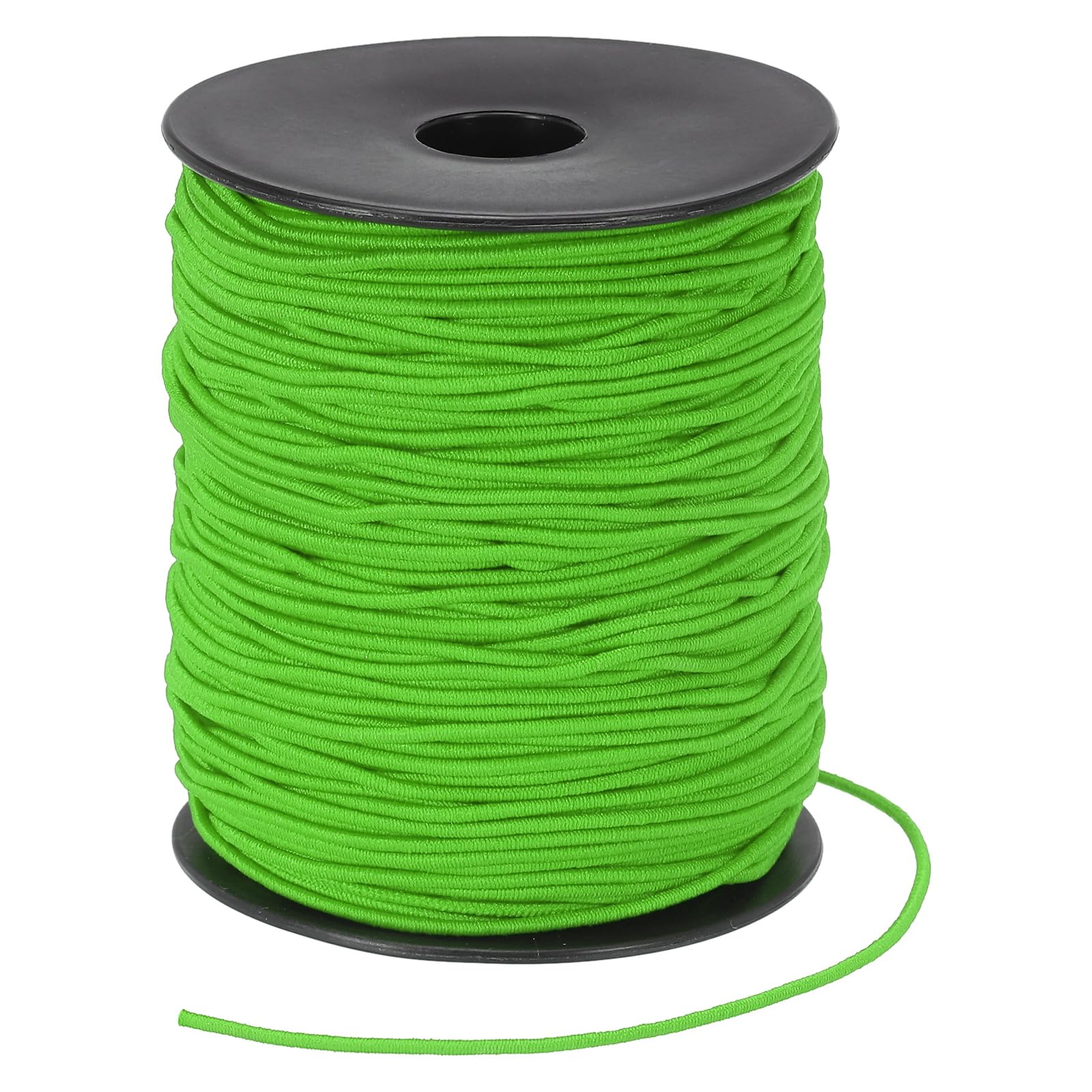 PATIKIL Stretchy String for Bracelets 109 Yards / 100m, 1.5mm Elastic Cord for Jewelry Making, Necklaces, Beading and Crafts DIY, Green