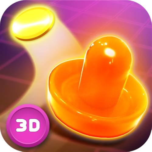 Real Air Hockey Neon Board – Table Championship Tournament 3D