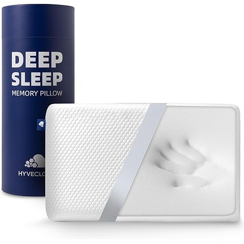 Cooling Memory Foam Bed Pillow Adaptive Pillows for Neck Pain Relief Medium Firm Pillow for Side Back and Stomach Sleepers Keep Pressure Relief to Deep Sleep