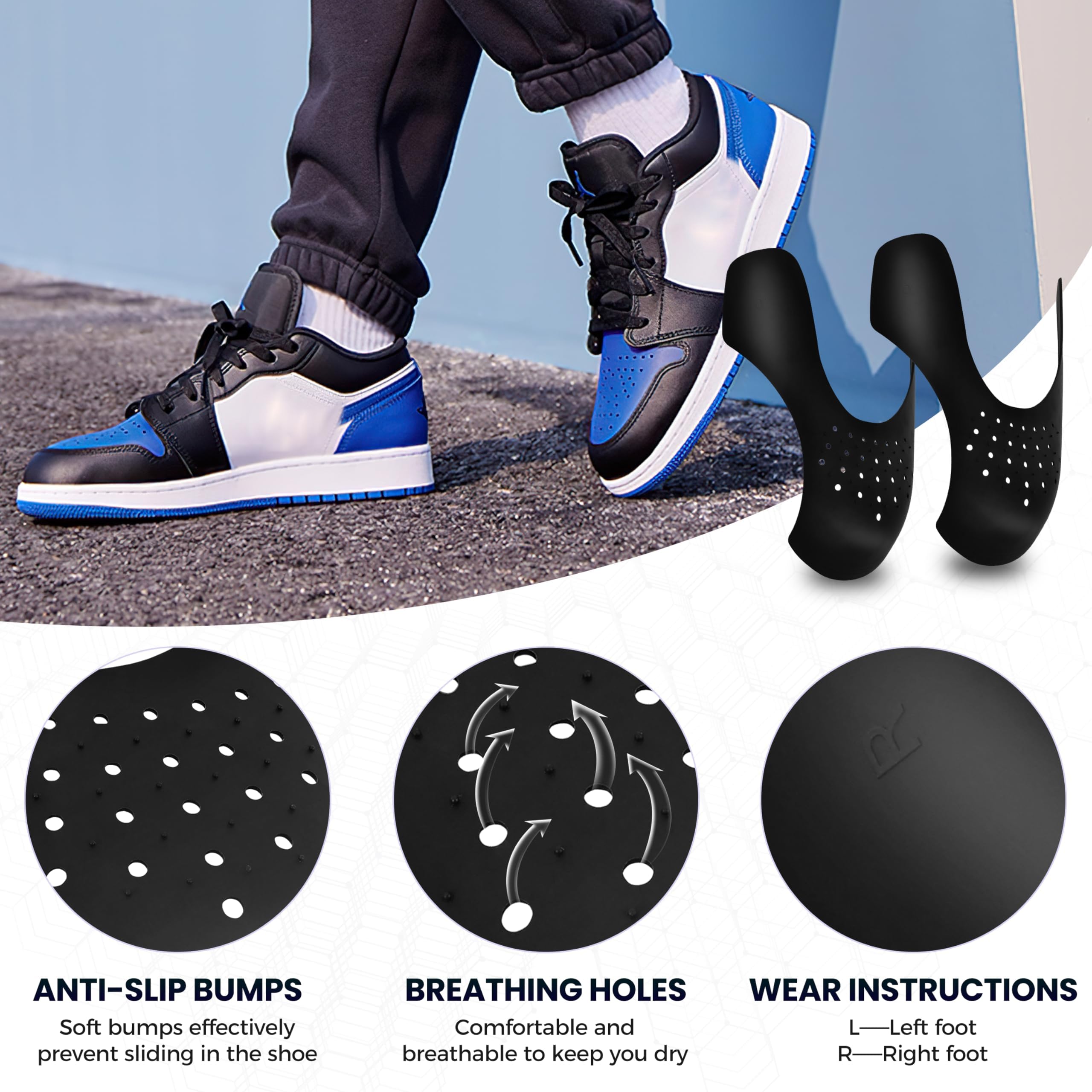 should you crease jordan 1s