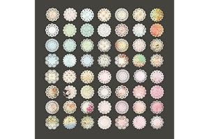 120 Pcs Lace Paper Decoupage Paper Round Lace Paper Lace Table Doilies