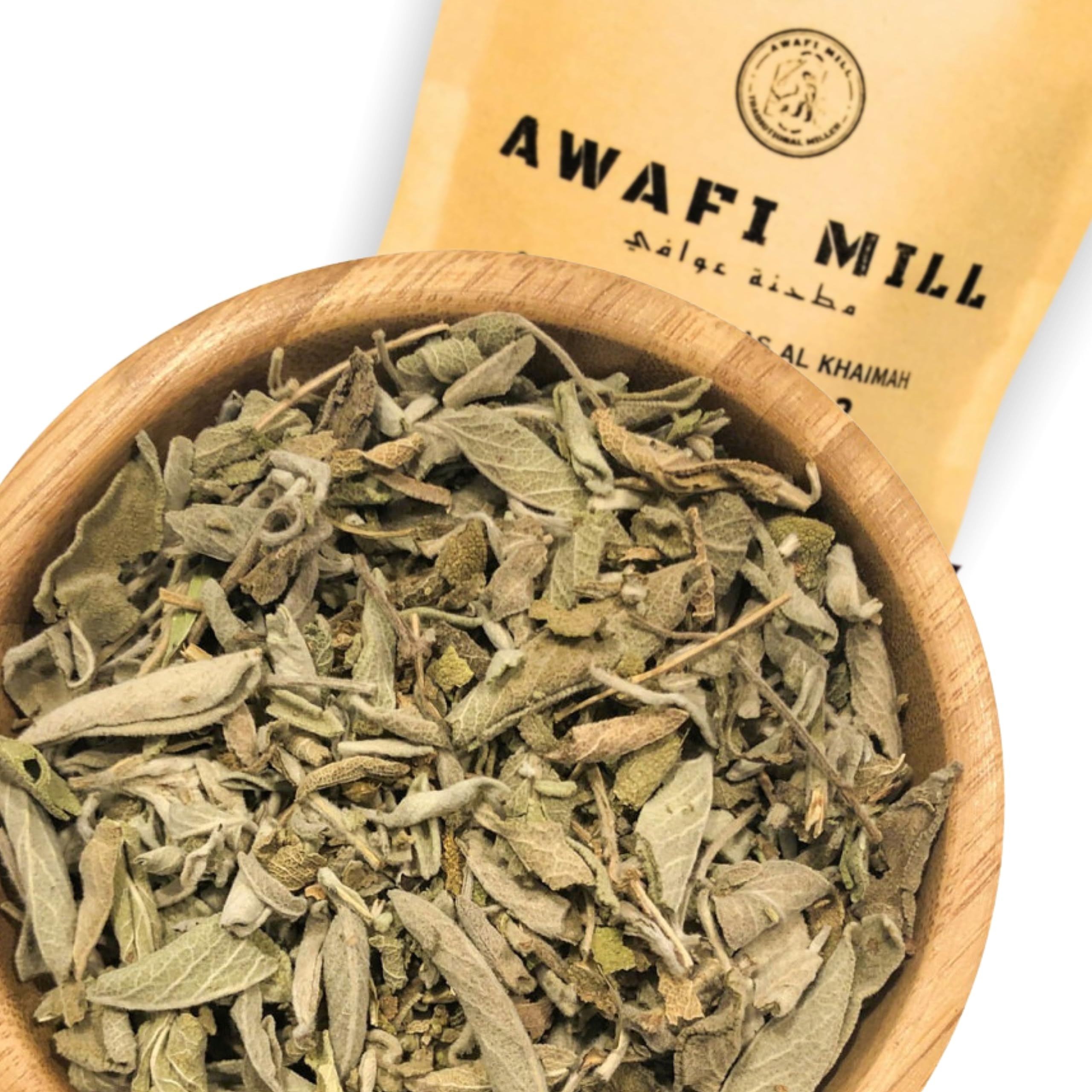 California White Sage Leaves (Salvia apiana) | Dried Aromatic Leaves for Incense, Bakhoor Burners & Simmer Pots | Camphoraceous, Herbal Aroma - 100 g | 3.5 Oz