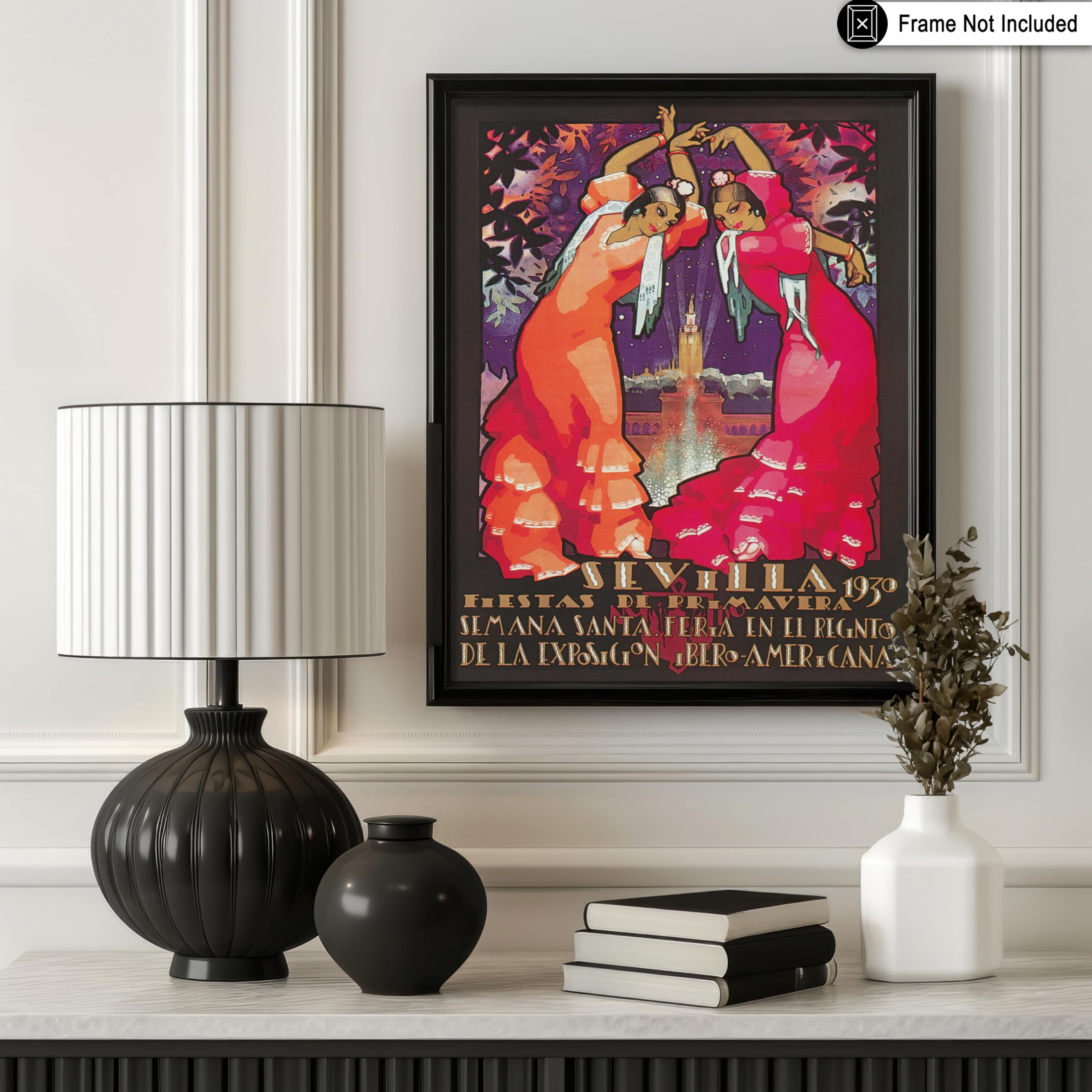 Amazon.com: Poster Master Vintage Travel Poster - Retro Sevilla