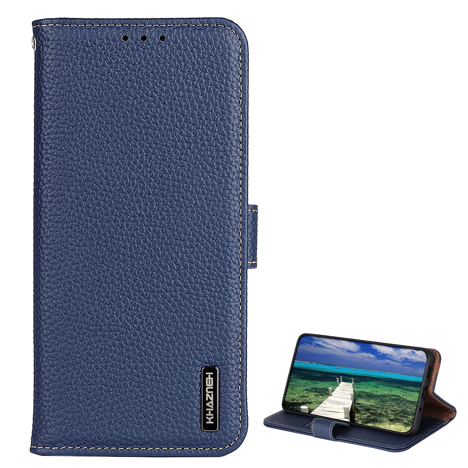 BAILI Cover Portafoglio Con Cerniera Per Oppo Find X3 Pro – Pelle PU, Supporto, Cordino E Tasca Porta Carte