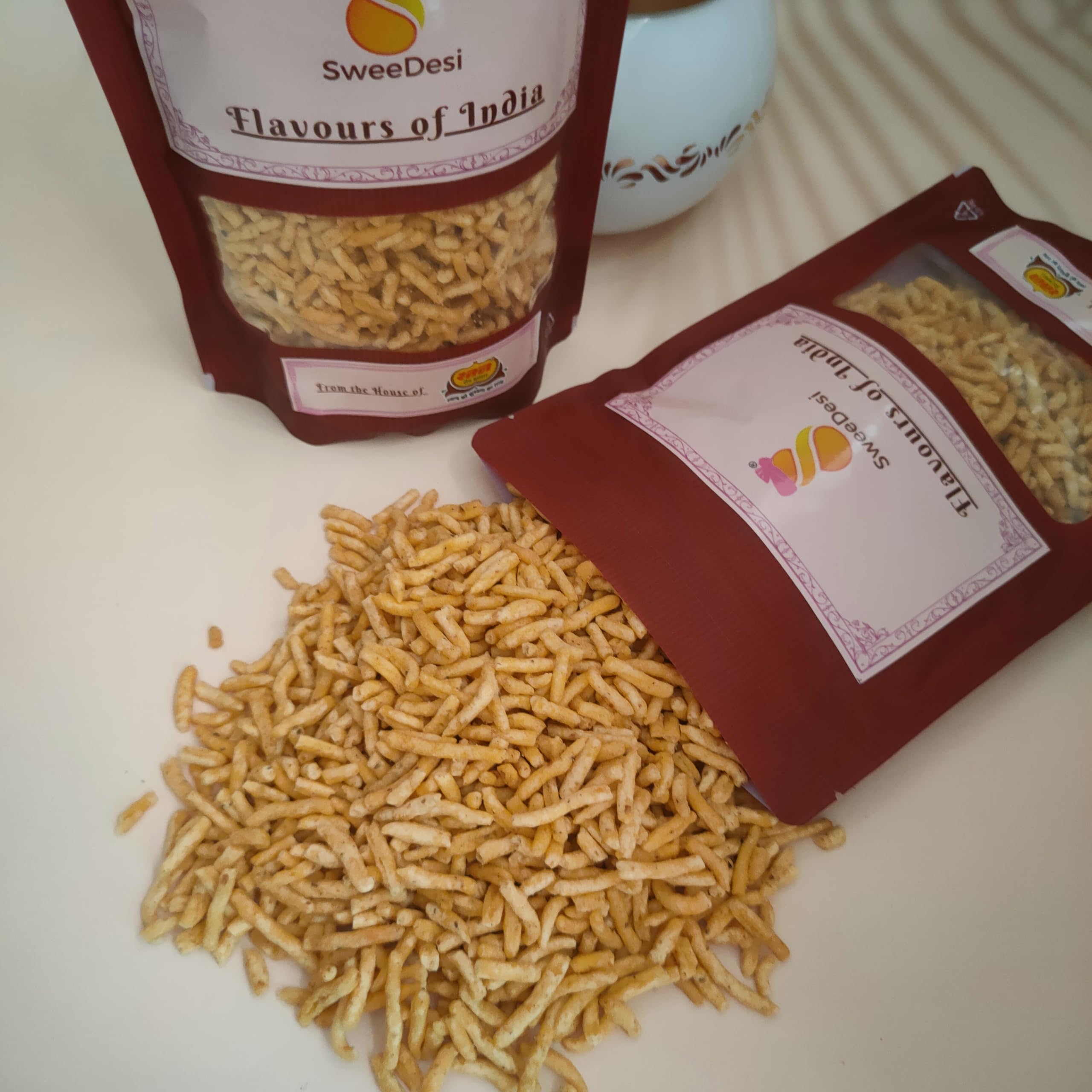 Original Ratlami Sev - Made in GroundNut Oil | No Palmolein Oil | No Preservatives | Fresh Indian Namkeen | Premium Sev Directly from Indore | 250gm | Shark Tank India Brand (B0BRKPHWQF) Amazon Price History, Amazon Price Tracker