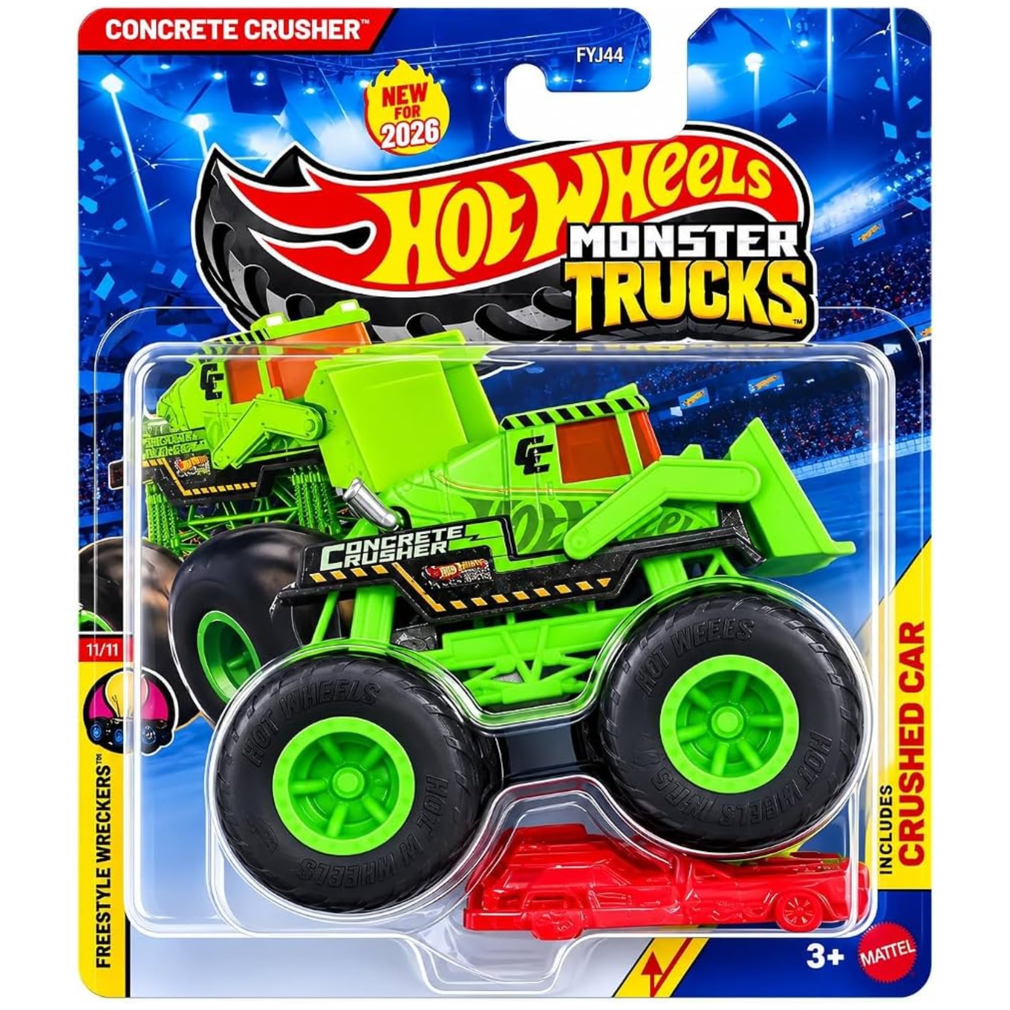 Hot Wheels Monster Trucks - (Concrete Crusher - JKJ86) — image 1