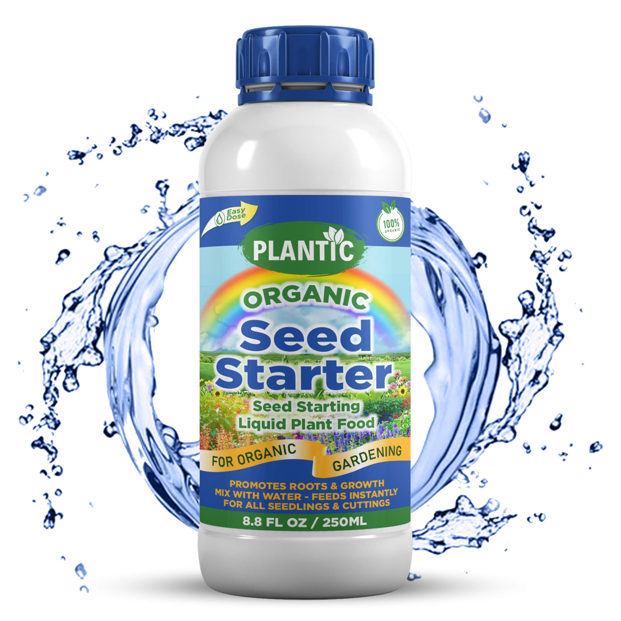 PLANTIC Organic Fertilizer for Seedlings Seed Germination Liquid Bio-Fertilizer for All Types of Seeds - 250 ml (B08Y4CSVCC) Amazon Price History, Amazon Price Tracker