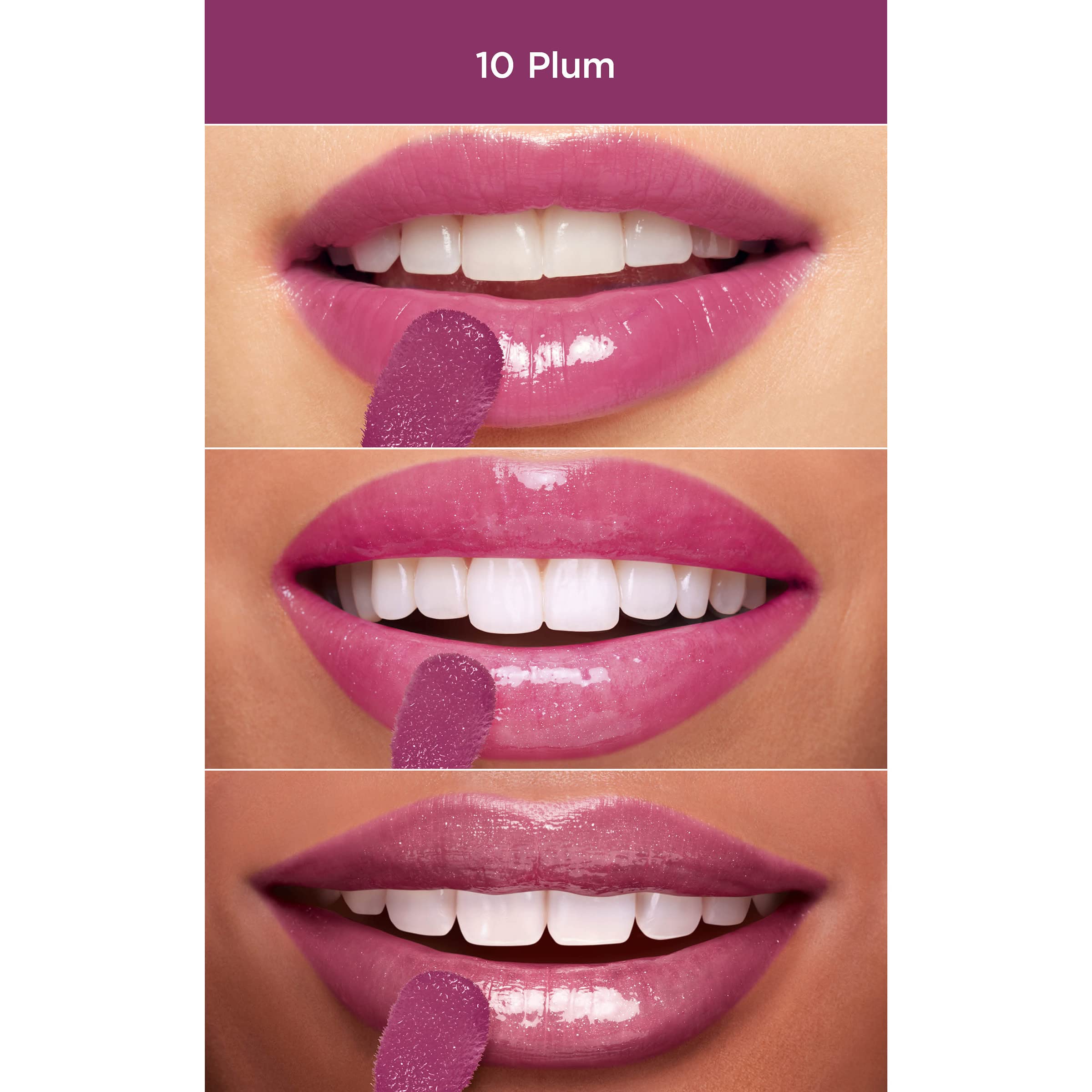 Clarins Lip Comfort Oil 10 Plum 7ml, 7 ml (Pack of 1) - Image 4