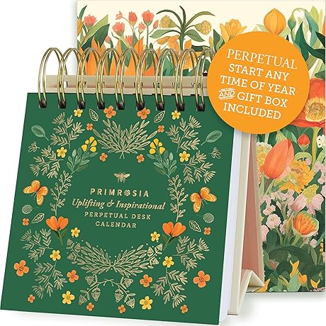 Primrosia Inspiring Perpetual Calendar: Mother's Day Gift Idea