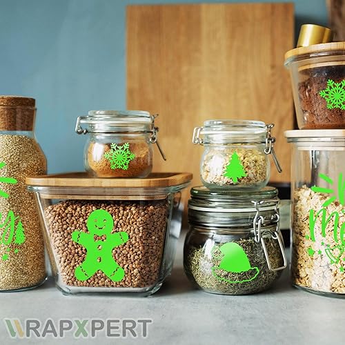 Miniatura 6 de WRAPXPERT Vinilo permanente verde lima, rollo de vinilo adhesivo verde mate de 12 x 10 pies para cricut, decoración del hogar y calcomanía del