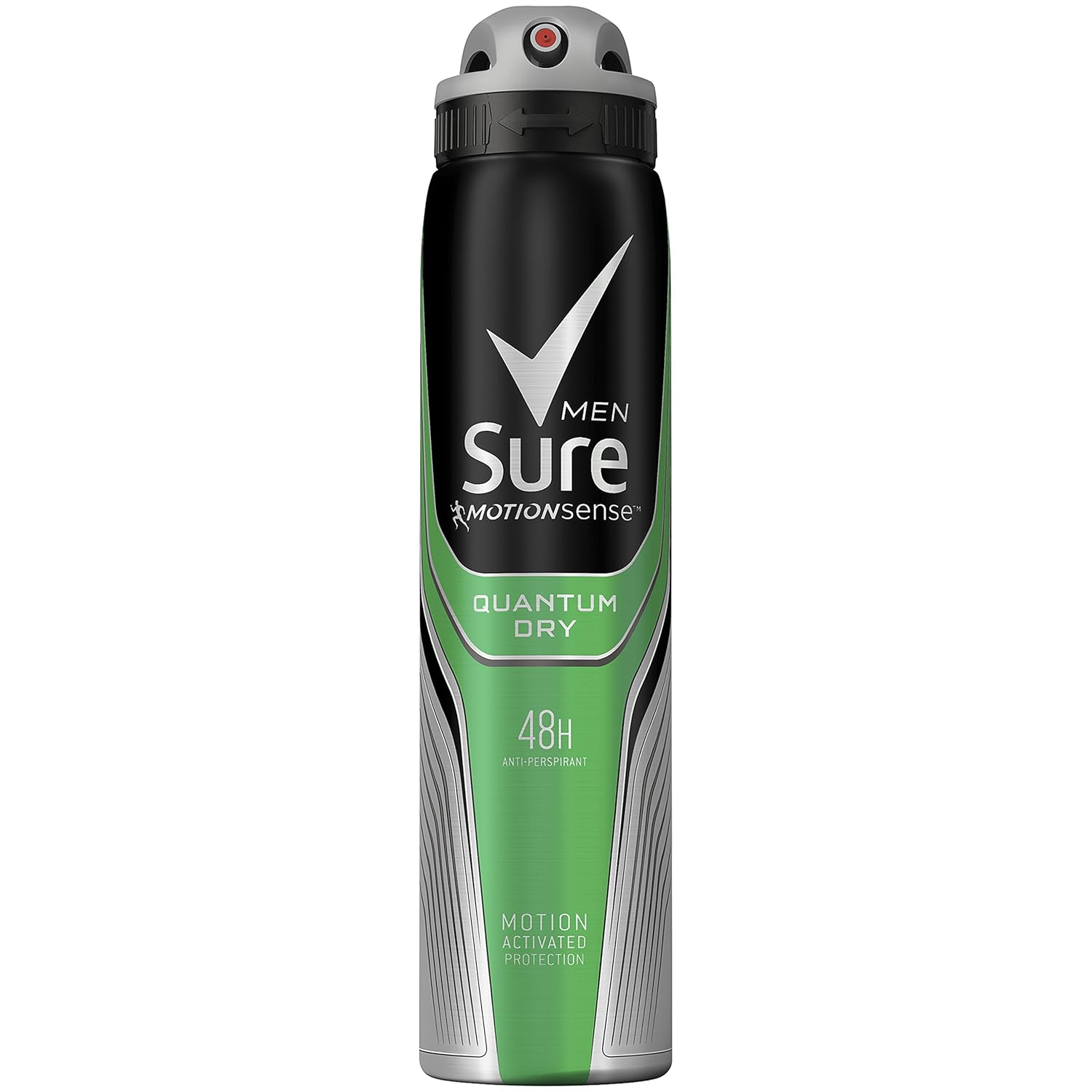 Sure Men Quantum Dry 48h Protection Deodorant Spray Antiperspirant Deodorant Aerosol for Sweat