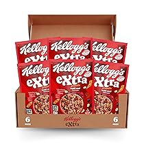 Kellogg’s Cereali Extra Frutti Rossi, 375g (Confezione da 6)
