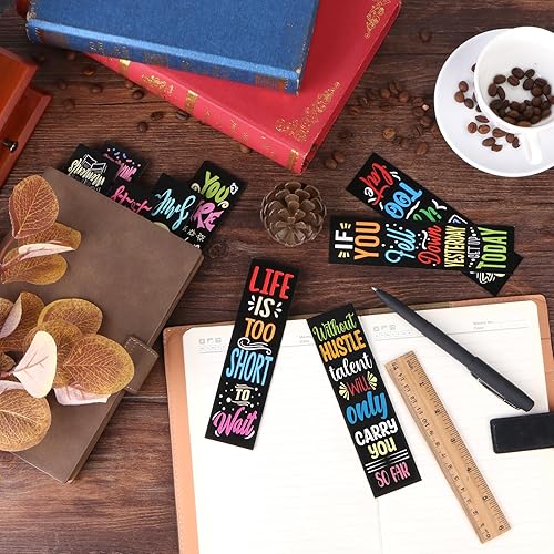 Miniatura 5 de 200 marcadores de animales para niños, marcadores de vida silvestre, marcadores de página de lectura de doble cara, bonitos marcadores para amantes