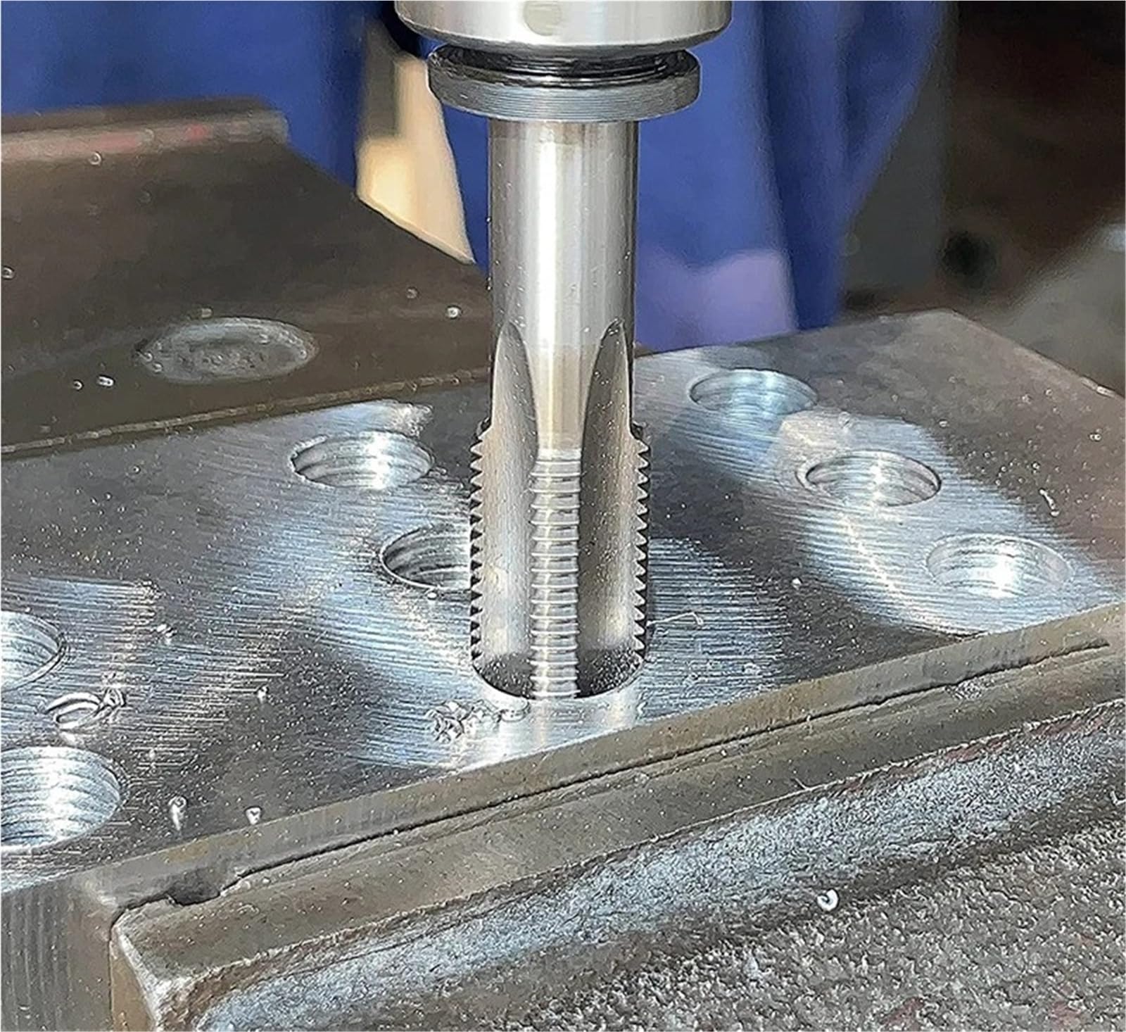Zestaw gwintowników i narzynek metrycznych M11x0,5, gwintowniki maszynowe i narzynki okrągłe, prawe, M11x0,5 HSS