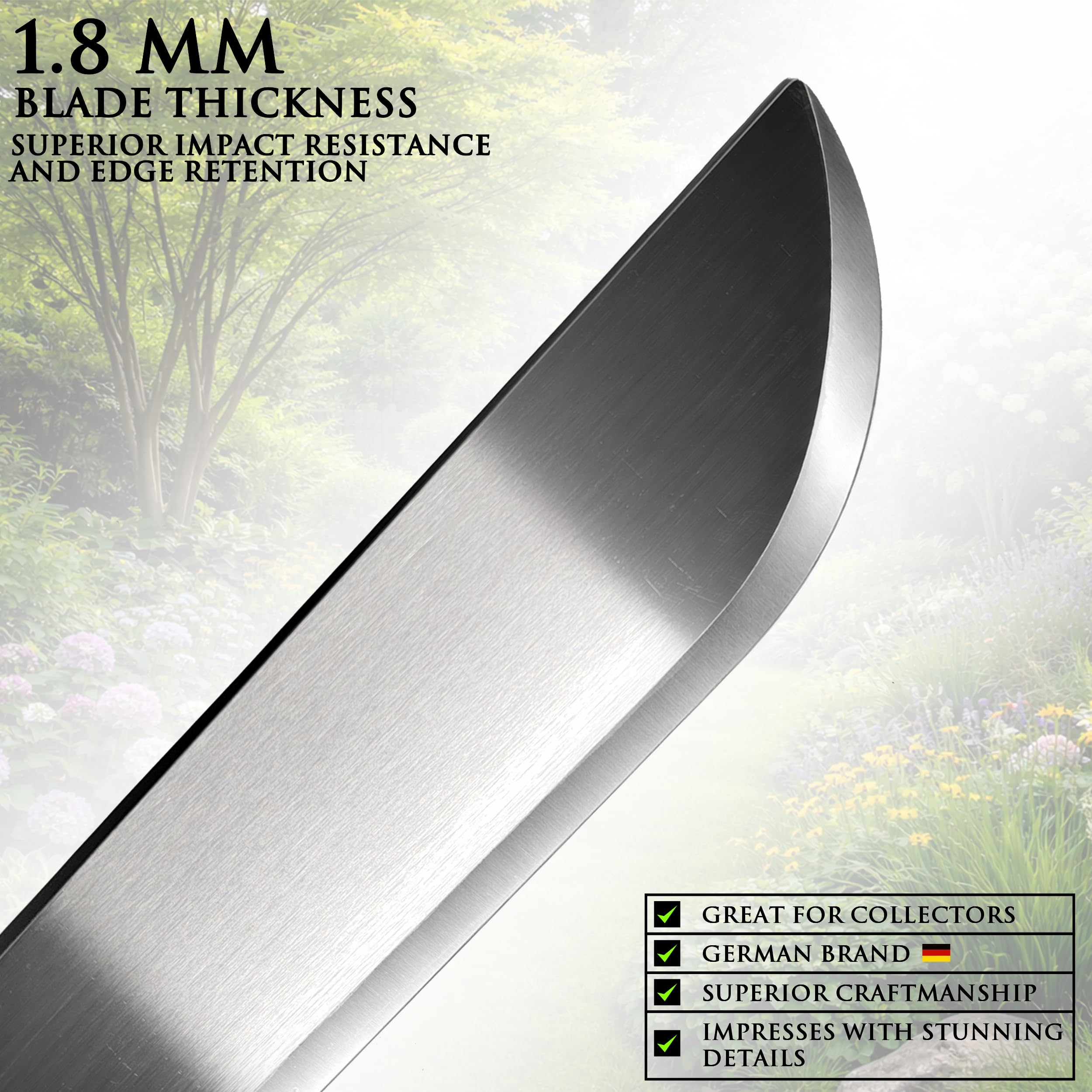 Machete da giardino per manutenzione del verde – utensile manuale per uso quotidiano