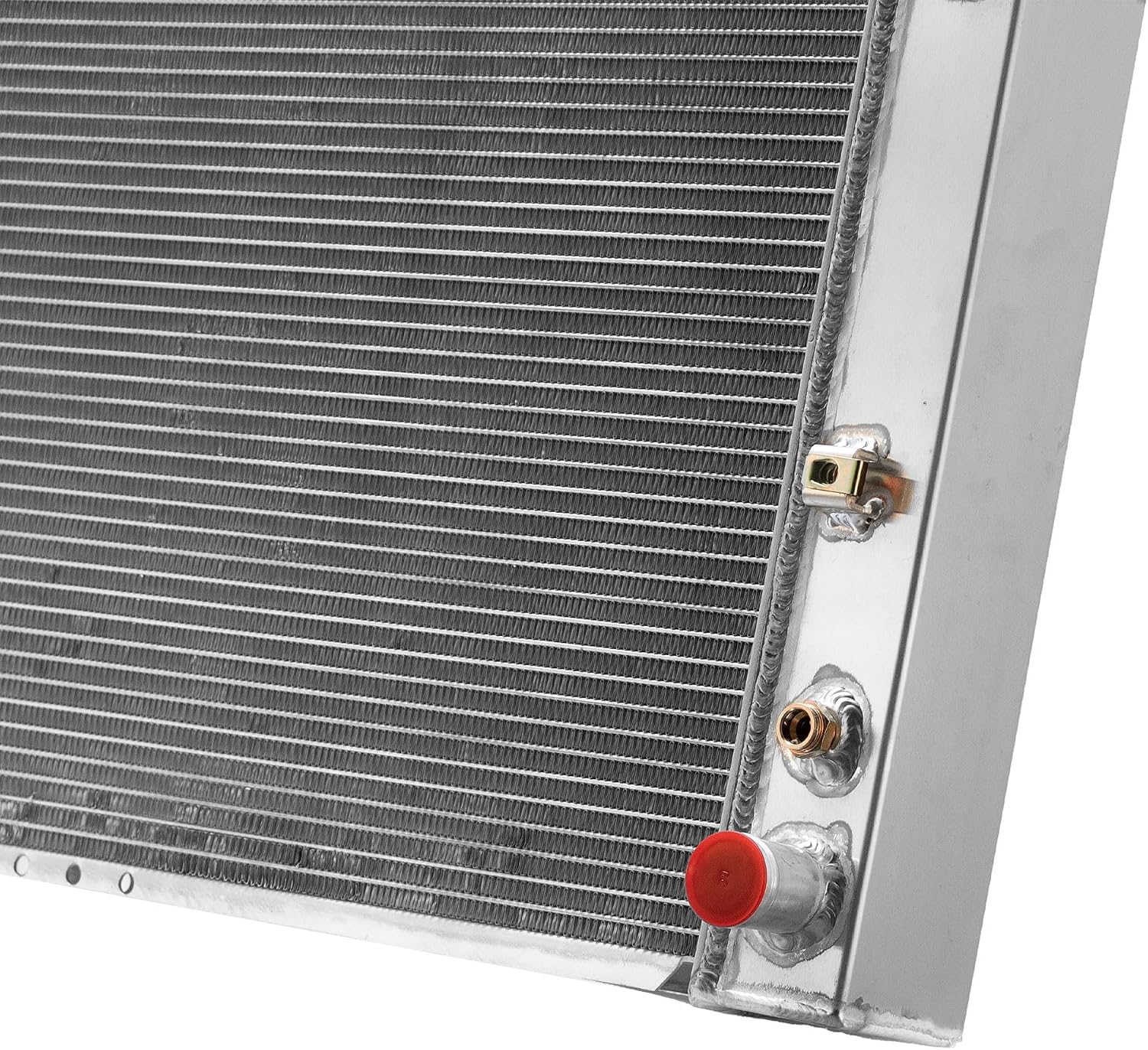 4 Row Aluminum Core Radiator for 1994-1996 1995 Chevy Caprice Impala Buick Roadmaster 5.7L All Aluminum Radiators for Chevy Radiador 94 95 96