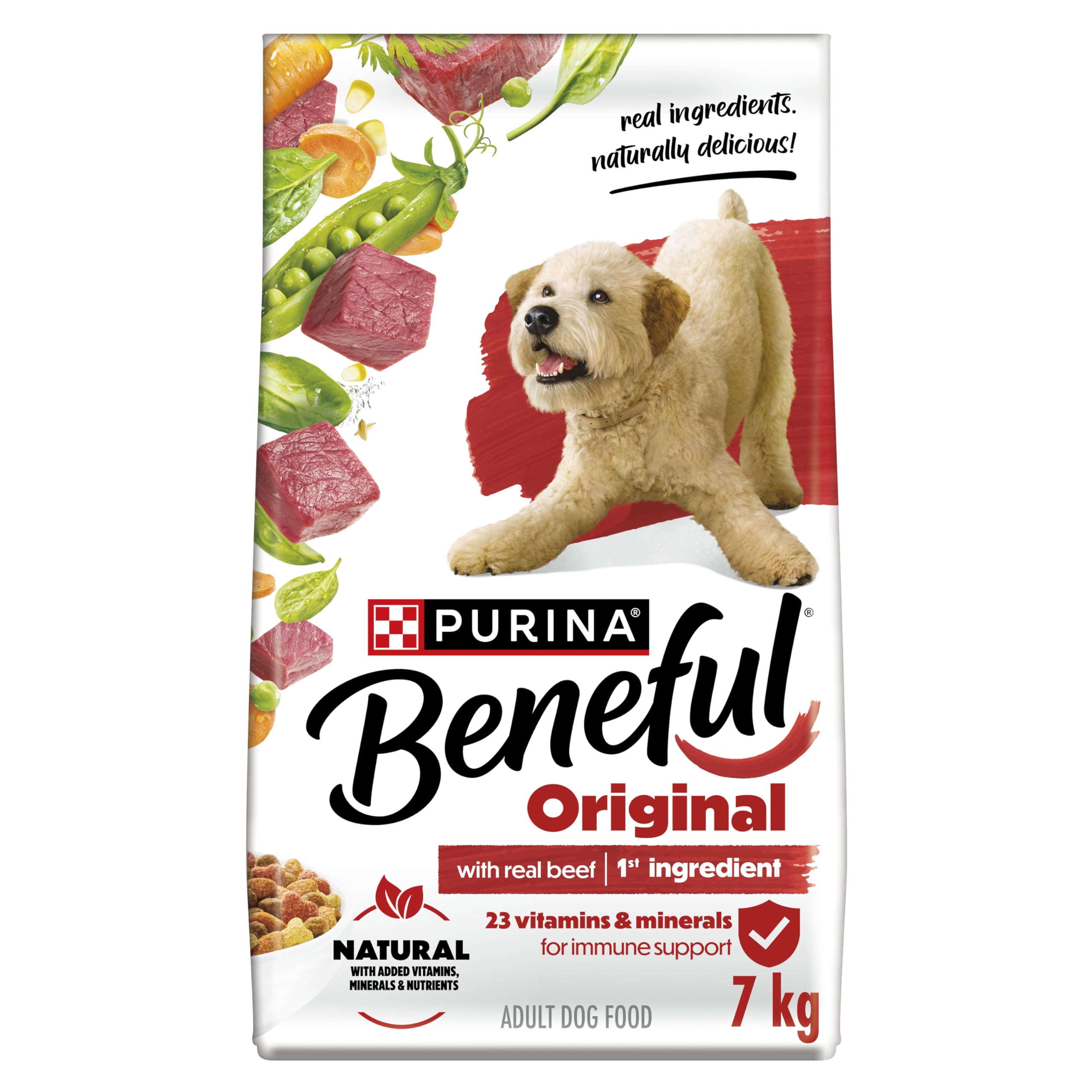 Beneful Originals Dry Dog Food, Real Beef - 7 kg Bag image 6