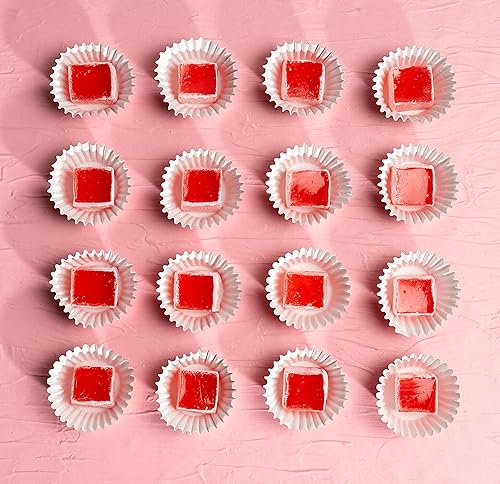 Miniatura 5 de Hazer Baba - Caramelos turcos, sabor a granada y zereshk, caja de aperitivos gourmet, aperitivo tradicional, vegano, lokum turco, dulces, Loukumi,