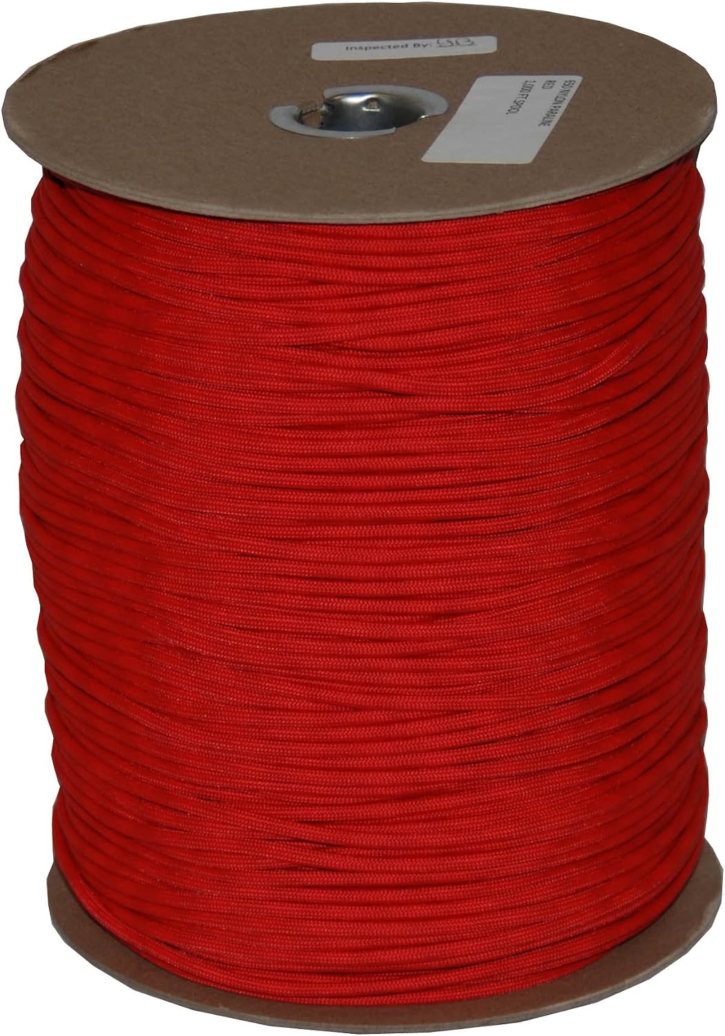 T.W Evans Cordage 6510R para Cord 1000-Feet Spool, Red