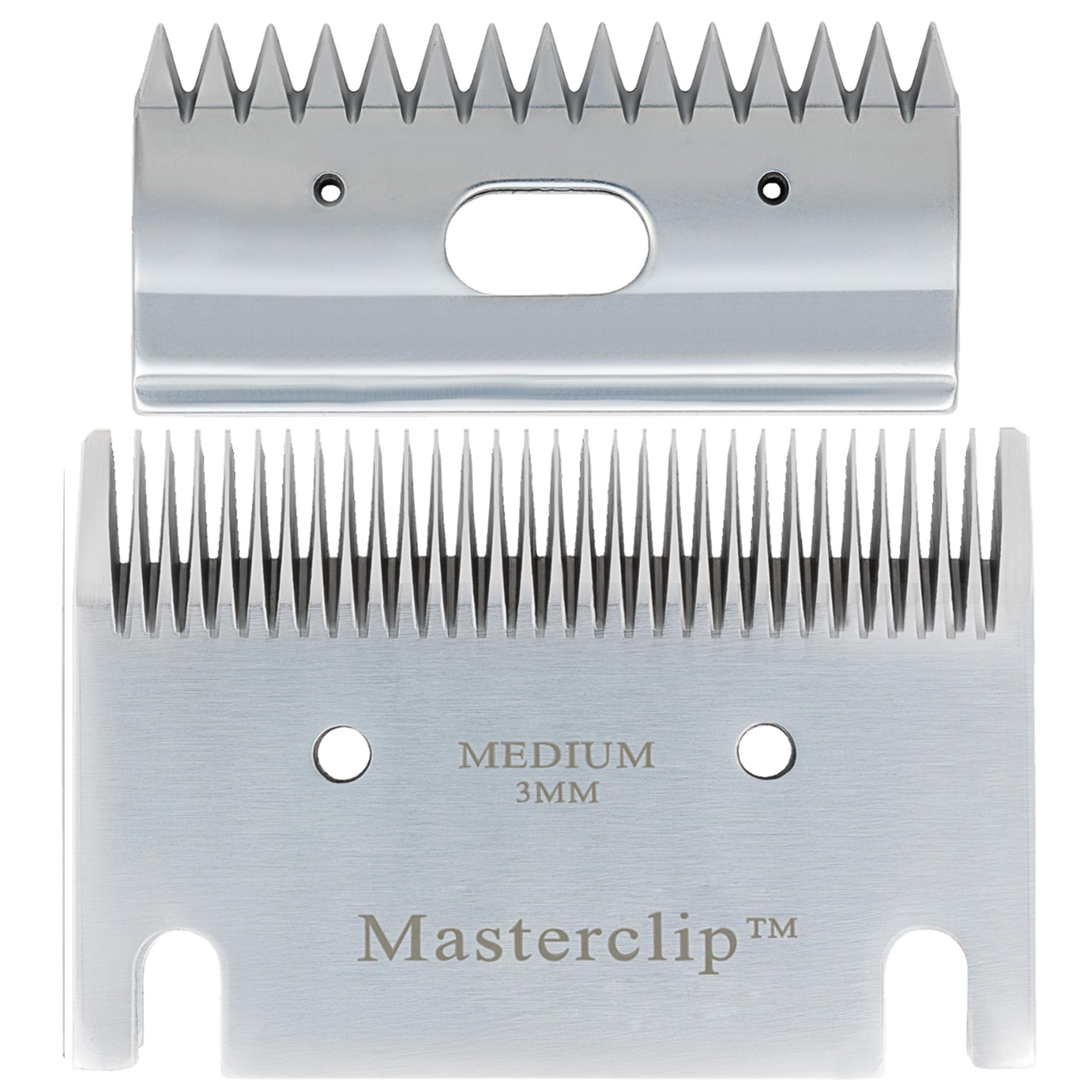 MasterclipHorse Clipping Blades Fit Liveryman Calypso Heiniger Dextella Maxtra (3mm Medium Cut)
