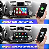 Vista 2 de Pantalla táctil Android compatible con Carplay Android Auto, radio de coche, estéreo, Bluetooth, navegación, reproductor multimedia, GPS, WiFi