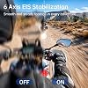 Cámara de Acción 4K con Pantalla Táctil de 20MP, WiFi, EIS, Sumergible hasta 131 pies | Doble pantalla táctil, gran angular de 170°, Zoom 5X, Control Remoto. Para esnórquel, ciclismo, casco. 2 baterías recargables. 5