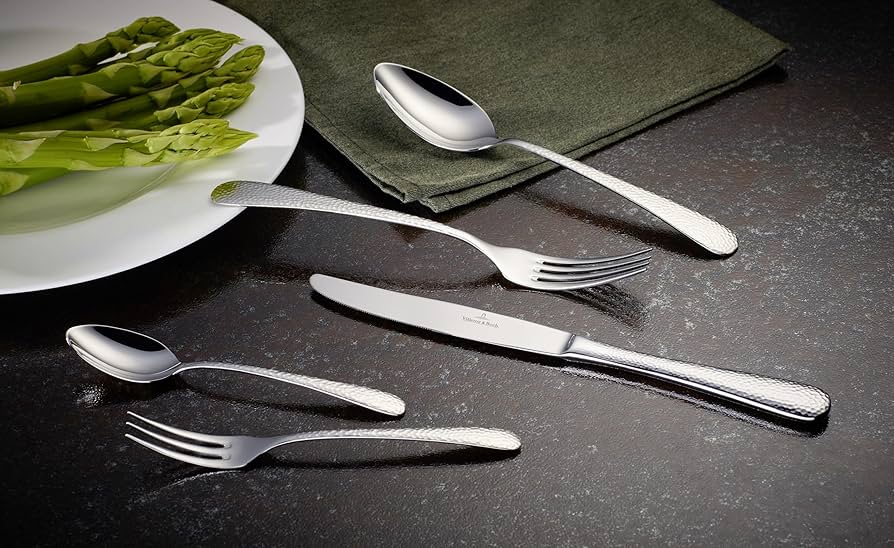 Amazon.com | Villeroy & Boch Leandra, 40 Piece Flatware Set