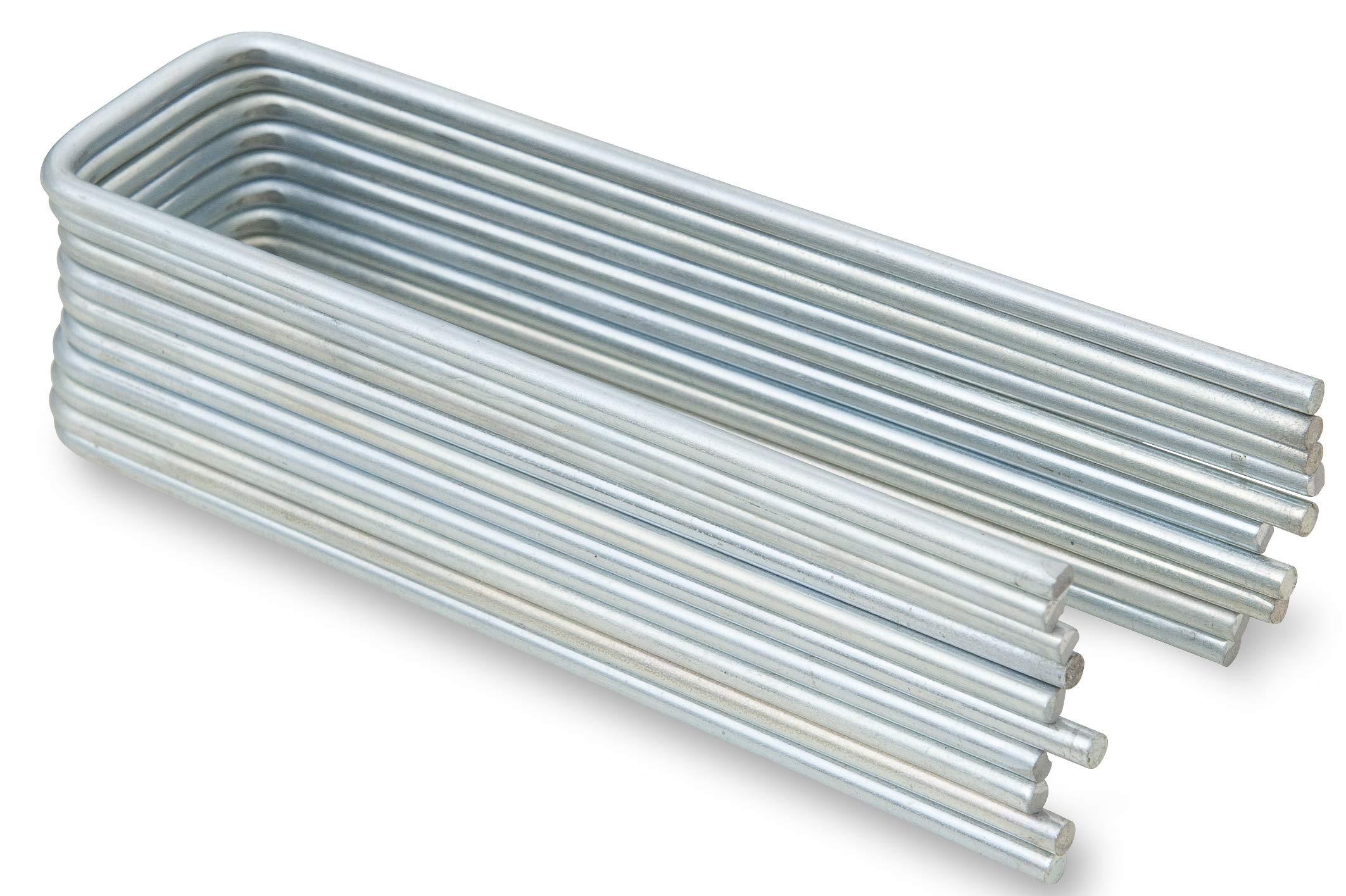 Windhager Metalowe Śledzie Namiotowe, Srebrny, 10 sztuk