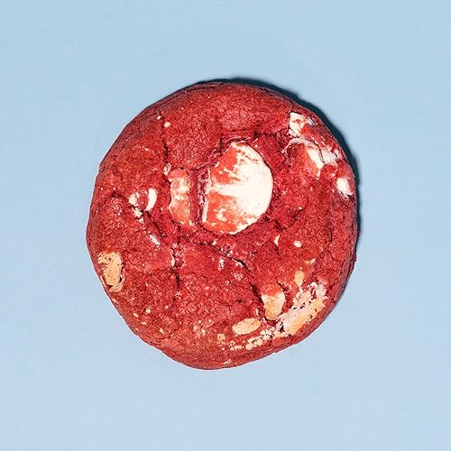 Miniatura 4 de The Cravory Galletas Red Velvet - 24 galletas, 2.0 onzas cada una, envueltas individualmente, gourmet, horneadas frescas, postres, aperitivos o