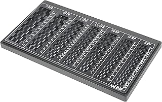 HMF 2670-02 szwajcarska deska do liczenia monet SFR sortownik monet 33,0 x 18,5 x 2,0 cm, czarna