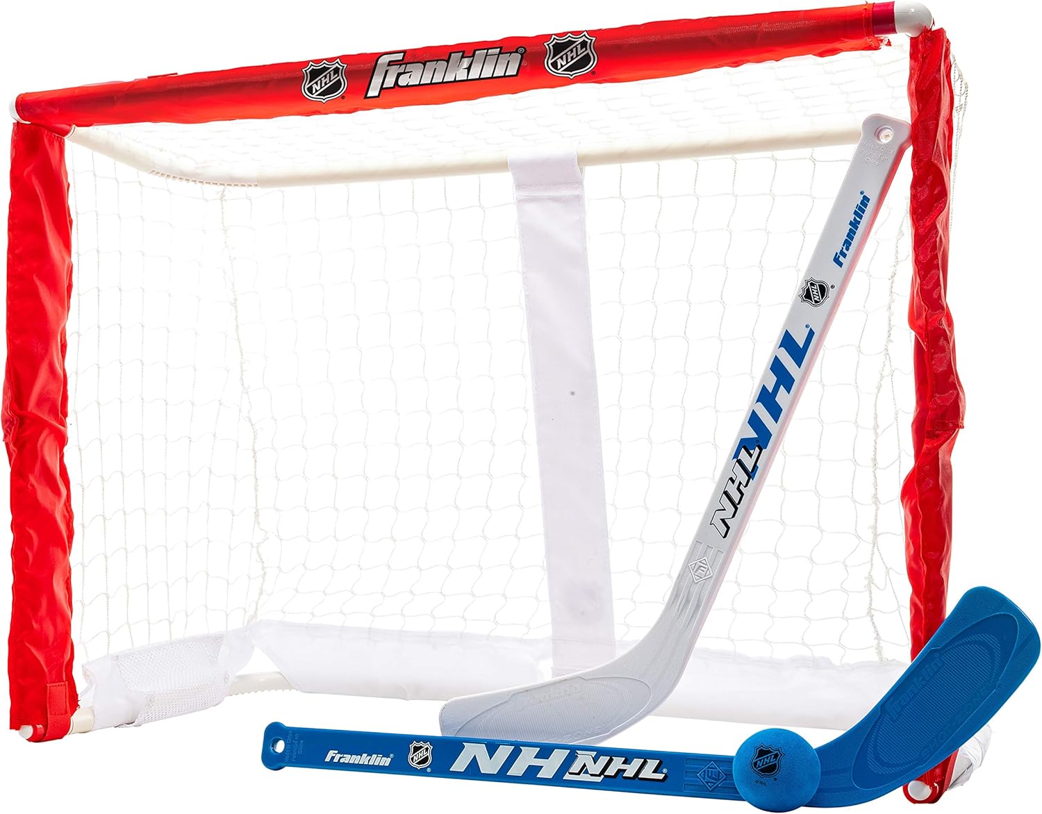 Franklin Sports Knee Hockey Goal Set Mini Hockey Goal