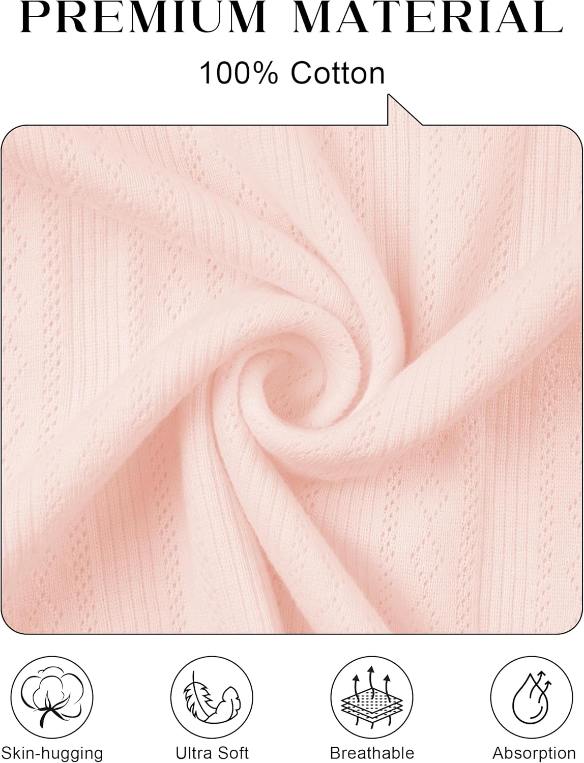 Lace Camisole for Women Cotton Tank Tops Airy Soft Comfy Stretch Cami Undershirt for Layering - Image 5