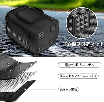 Portable Power Supply Storage Bag, Compatible with Anker Solix C300 / C300 DC, Portable Power Supply, Protective Case, Dustproof, Water Repellent, Shockproof, Storage Case, For Camping, Outing and Traveling