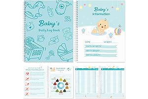 Pasimy Baby Tracker Journal: Track Every Detail of Your Newborn's Day