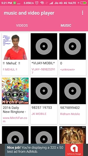 music and video player