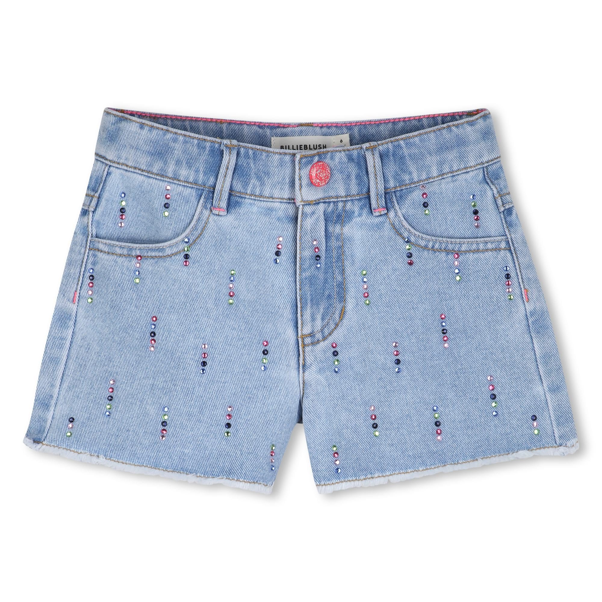 Billieblush Pantaloncini Denim Bambina, Blu, 5 Anni