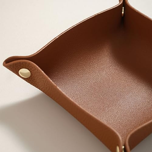 Miniatura 3 de OLETHA Pequeña bandeja plegable para valet, organizador de escritorio estético para el hogar, la oficina y los viajes, portátil para atrapar todos