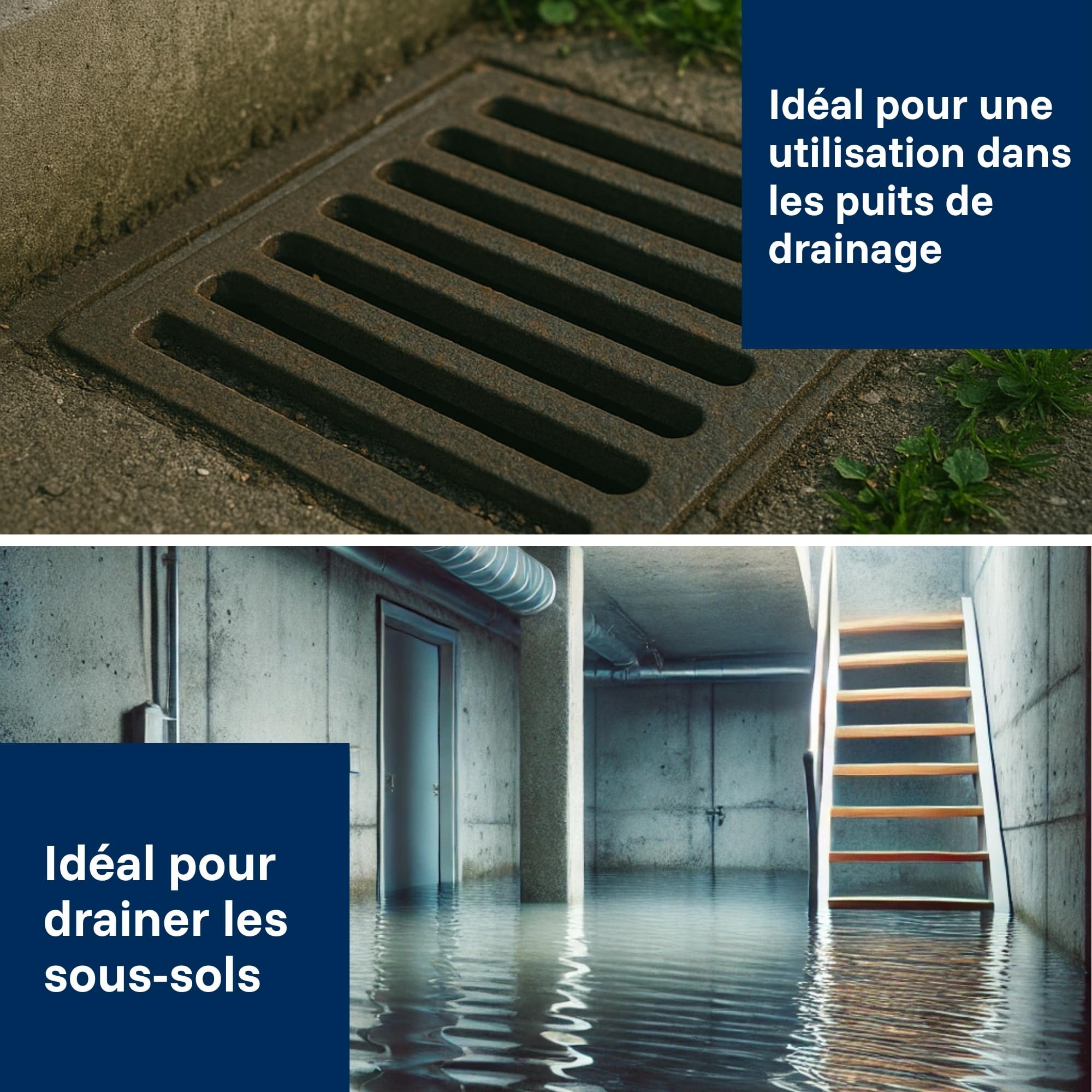 T.I.P. Pompe submersible I-Compac 13000 Puissante et Intelligente pour Jardin et Bassin 750 W Débit 13000L/h