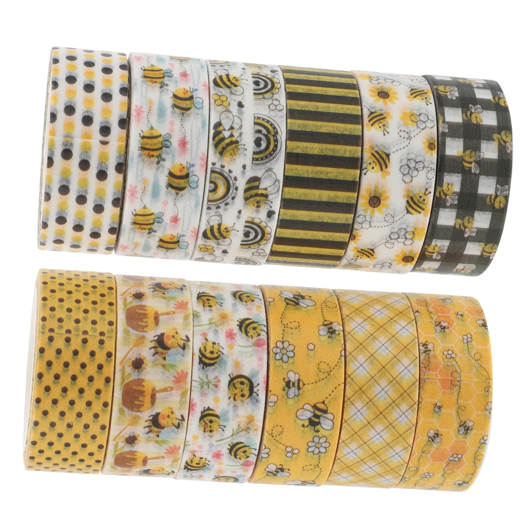 Housoutil 4 Sätze Blumenband Washi Tape -aufkleber Für Das Journaling Diy Klebeband Klebestreifen Klebeband Washi Band Masse Dekorative Klebebänder Selber Machen Wickelband 12 Rollen * 4
