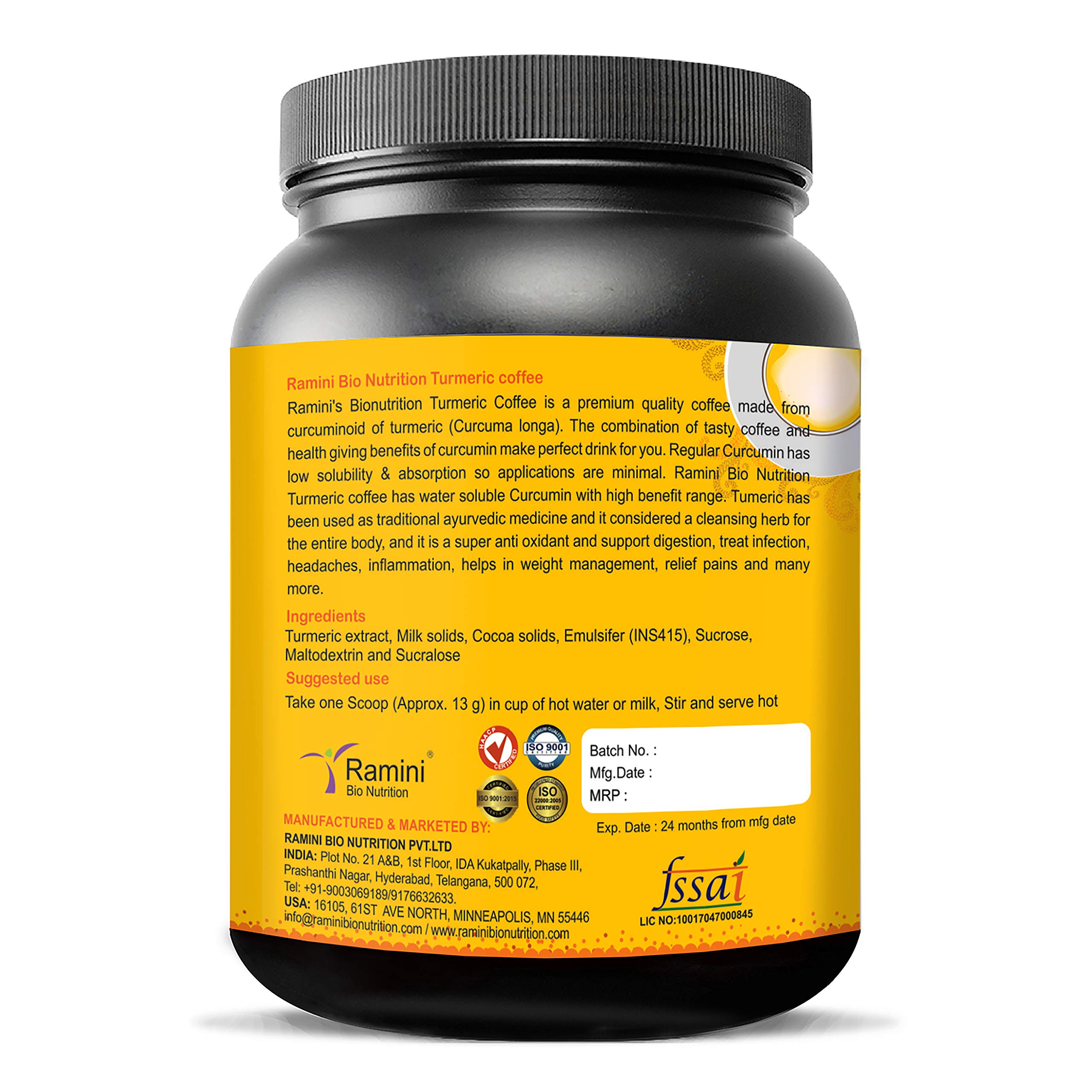 TURMERIC COFFEE 1 KG - Image 5 thumbnail