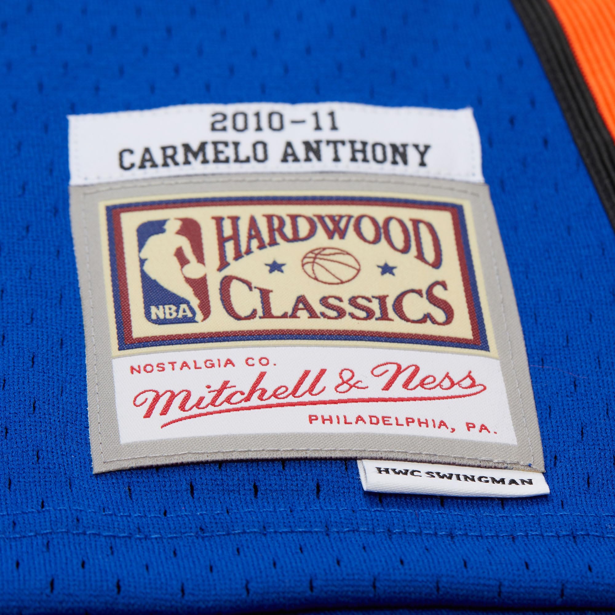 Mitchell & Ness NBA Jersey Swingman New York Knicks 2010 - Carmelo Anthony