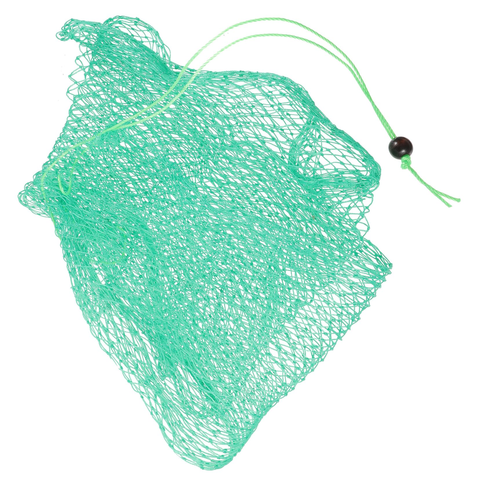 EXAOMBLE Fishing Net Bag Drawstring Mesh Net Fish Storage Wear-Resistant Quick-Dry Portable : Sports & Outdoors