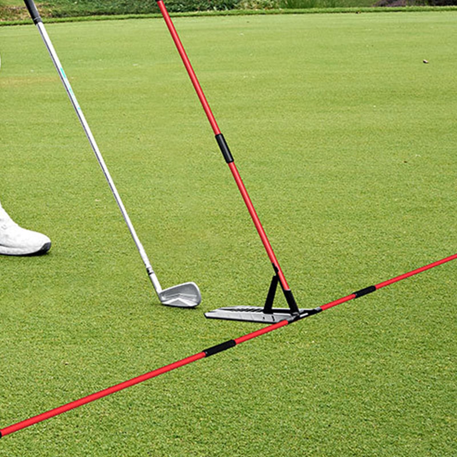 Generisch Allineamento di bastoncini da golf, bastoncini di allineamento del golf – Allineamento multifunzione portatile | Sport e intrattenimento per famiglia, amici, casa, professionisti