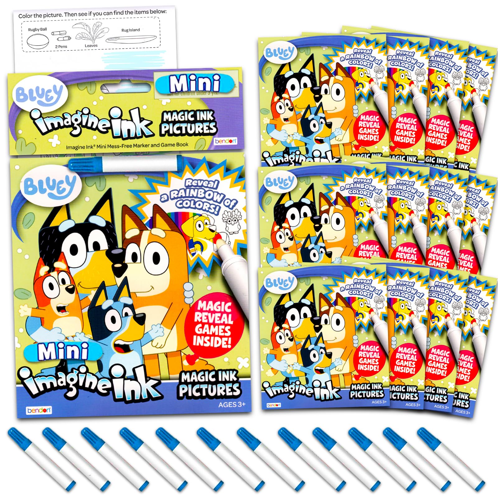 BLUEY 子ども用水筒と塗り絵セット Amazon.co.jp: Blueyウォーターボトルセット - Blueyウォーター
