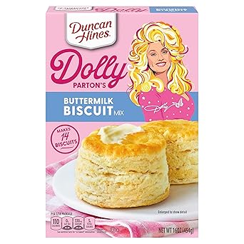 Duncan Hines Dolly Parton's Buttermilk Biscuit Mix, 16 oz.