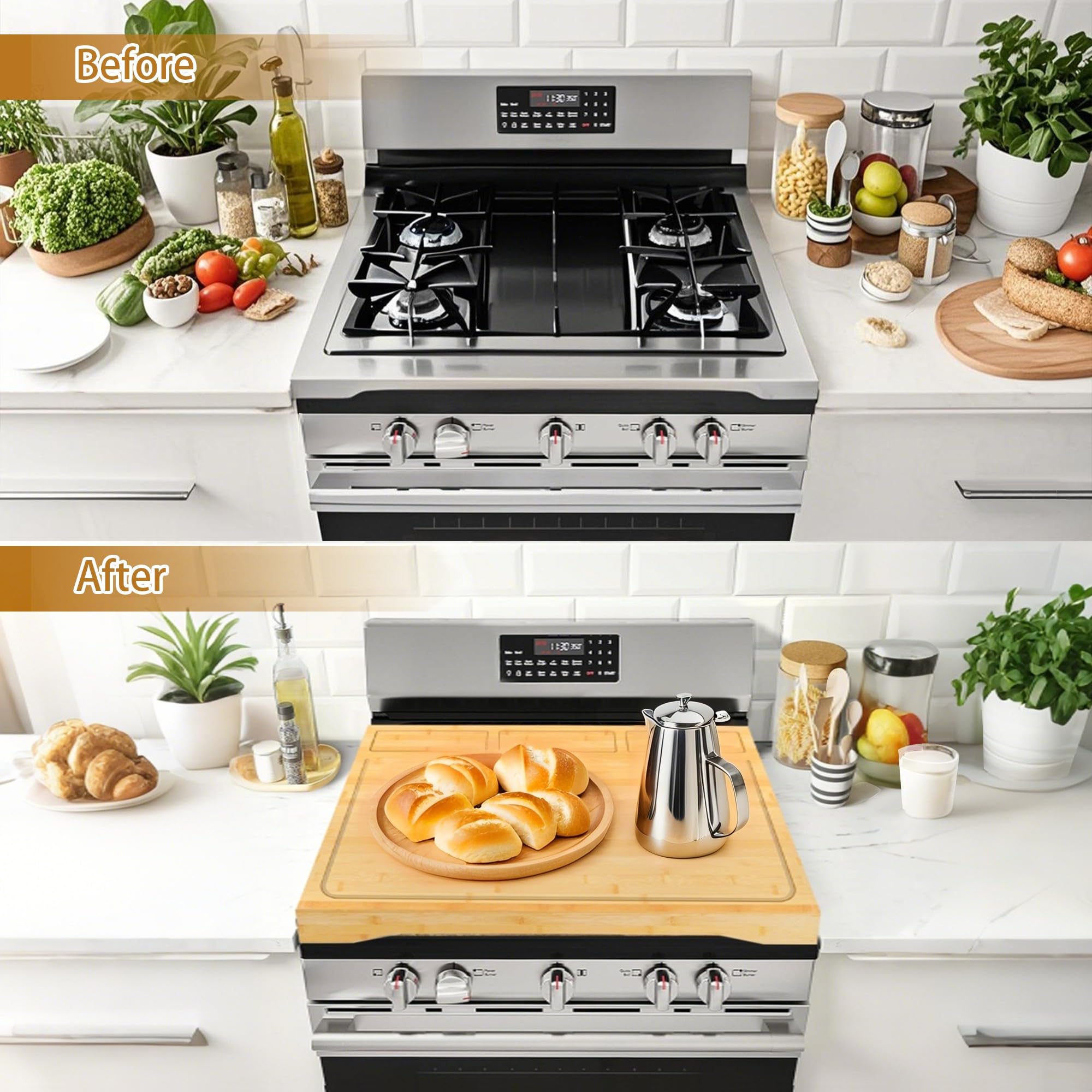 Amazon.com: PURENJOY Stove Top Covers for Electric Gas Stove