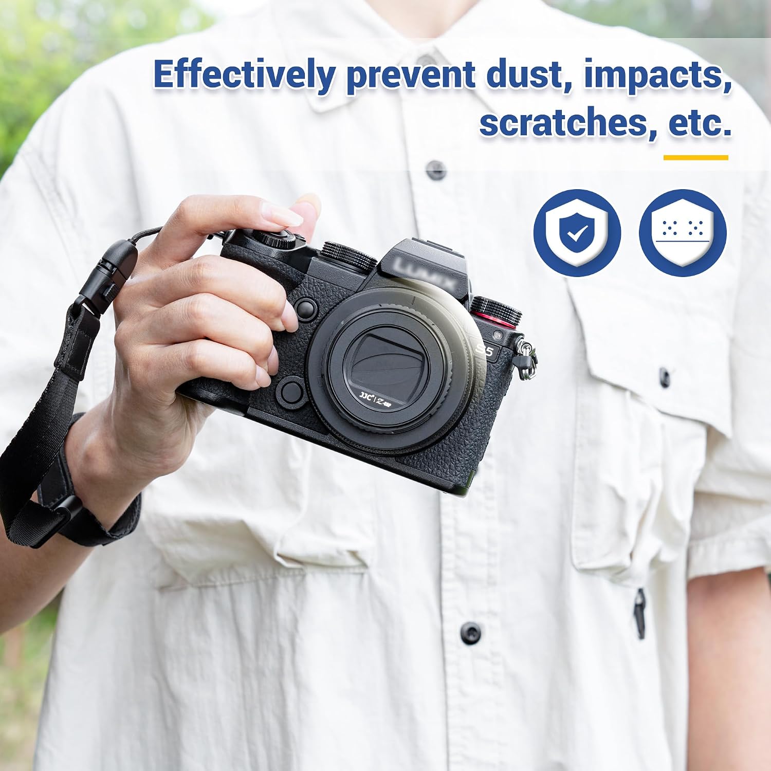 Automatic Lens Cap for LUMIX S 26mm f/8 Lens S-R26 ABS Quick Start image 3