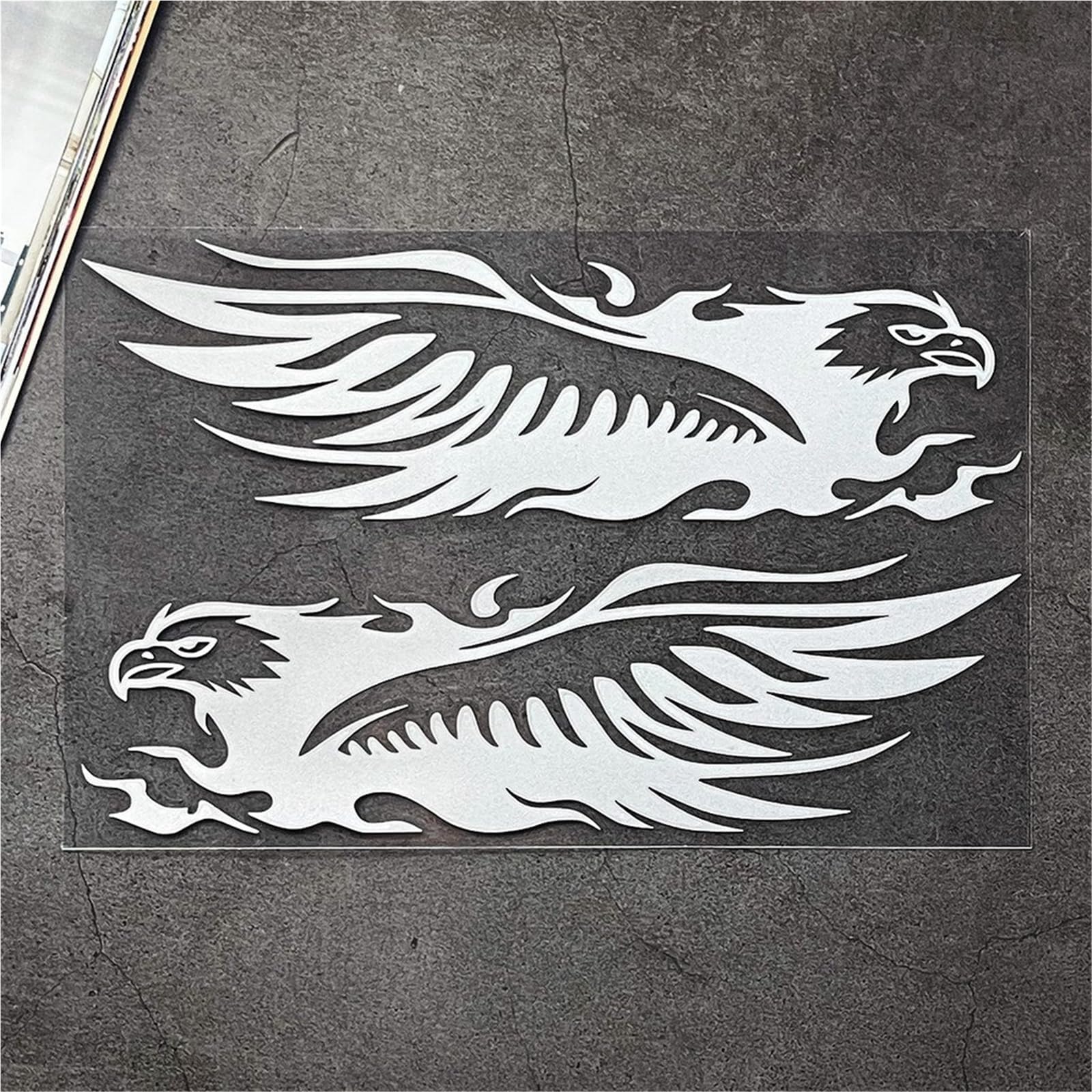FGLFPXI 1pc Waterproof Stickers, Decor Decals for Motorcycle, Helmet and Laptop
